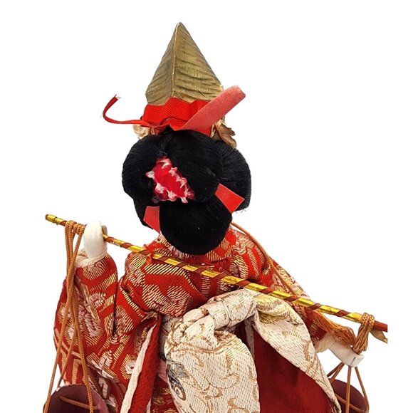 Vintage Japanese Geisha Doll with Working Music Trinket Box Plays La Vie En Rose - Picture 16 of 16